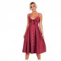 Women Sexy Backless Summer Dress Women Plus Size A Line Dress