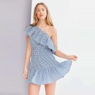 asymmetric short dress ladies inclined shoulder sexy dresses