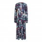 flowers long sleeve SML XL XXL woman\'s Casual long dress