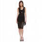 Cut Out Mesh Contrast Party Female Dress For Women