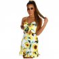 Mini Dress Vintage Floral Print Bohomian Vestidos New