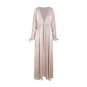 Bohemian split maxi long dresses people hippie loose dress