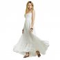 Ruffles Patchwork Backless Vestidos Casual Summer Beach Maxi Dress