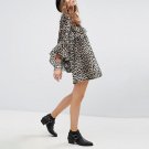 Patchwork Vestidos De Fiesta Sexy Beach Party Mini Dress H178-67F