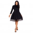 Elegant Bandage Dress High Quality Lace Mesh Dresses
