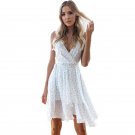 Ruched Spaghetti Strap Dress Daily Casual Dress