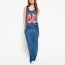 Dress Print Boho Long Sleeveless Casual Vestidos