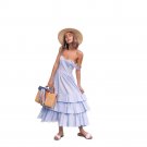 Sleeveless Cake Dresses Casual Long Dress Beach Dress