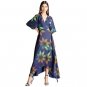 women ladies elegant high low asymmetric maxi dresses