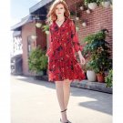 Butterfly Sleeve dress sweet casual party vestido