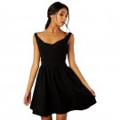 elegant sexy basic short black dresses for party