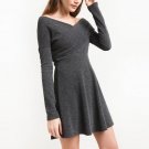 Casual long sleeve autumn winter dress