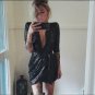 mini dresses tied belt party club sexy pleated dress vestidos