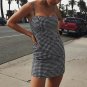 Robe Vintage Zipper Beach Black Dress Vestidos