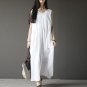 2018 Summer ZANZEA Women Elegant V-Neck Sleeveless Work Office Maxi Vest Tank Dress Boho Beach Cotto