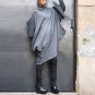 Irregular Hem Baggy Pullover Dress Kaftan