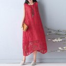 Baggy Long Dress Casual Solid Party Beach Vestido Plus Size