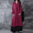 Cotton Linen Solid Work Party Long Dress
