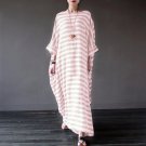 Batwing Sleeve Maxi Long Dresses Vestidos Plus Size S-5XL