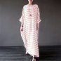 Batwing Sleeve Maxi Long Dresses Vestidos Plus Size S-5XL