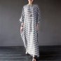 Batwing Sleeve Maxi Long Dresses Vestidos Plus Size S-5XL