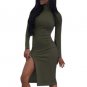 Dresses Stretch Sexy Split Evening Party Dresses Mujer