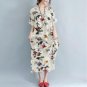 Neck Casual Maxi Long Dress Loose Female Robe Party Vestidos S-5XL