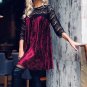 Mujer Sexy Chirstmas Women Spring Autumn Party Dress Dress