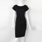 Dress Solid Sexy Casual Short Sleeve Knee-Length Sundress GV451