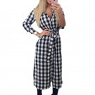 Midi Dress Autumn Winter Lady Maxi Long Dress
