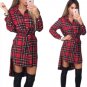 Midi Dress Autumn Winter Lady Maxi Long Dress