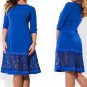 O-neck Dresses Plus Size Knee-Length Dress Femme