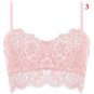 Lace Floral Unpadded Bralette Bralet Bra Bustier Crop Tops Cami