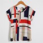 Summer Butterfly Sleeve Polka Dot Blouses Fashion O-Neck Women Chiffon Blouse White Black Color shir