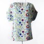 20 Colors Print O-Neck Tropical Chiffon Women Blouses Short Sleeve  Size Summer Shirt Body Blusas Fe