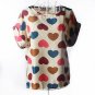 20 Colors Print O-Neck Tropical Chiffon Women Blouses Short Sleeve  Size Summer Shirt Body Blusas Fe