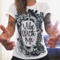 2018 Summer Fashion Blouses Tops short Sleeve O-neck Casual Women Blouse Shirt Plus Size Harajuku Bl