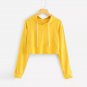 Womens Long Sleeve Hoodie Sweatshirt Hooded Pullover Tops Blouse