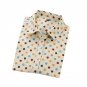 2018 Plus Size Polka Dot Cotton Women Blouses Shirt Long Sleeve Women\'s Shirts  Turn Down Collar Co