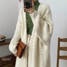 Casual Sweater Plus Size Poncho Cardigan Bat Sleeve Wrap Coats Women Basic Coats Tops Loose Sweater