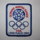 1980 Lake Placid U.S.A. Olympics Cloth Patch