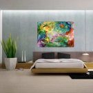 Modern Wall Art, Abstract Acrylic Painting, by artist on Canvas, CELEBRATION
