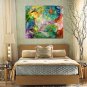 Modern Wall Art, Abstract Acrylic Painting, by artist on Canvas, CELEBRATION