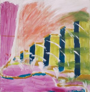 Modern Wall Art Decor, Abstract Painting, by artist, on Canvas "SPLURT" buyart
