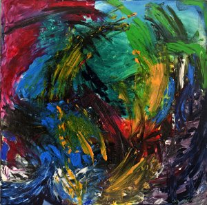 CONTEMPORARY WALL ART, Abstract Painting, Acrylic on Canvas, by artist, buyart