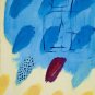Modern Wall Art, Abstract Acrylic Painting, by artist on Canvas, FINGER PRINTS