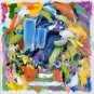 Modern Wall Art Deco, Abstract Acrylic Painting, by artist on Canvas, MIRRORS