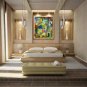 Modern Wall Art Deco, Abstract Acrylic Painting, by artist on Canvas,BY THE WAY