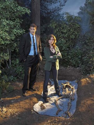 Bones  - Booth & Brennan 24" x 32" Cast Poster - 4