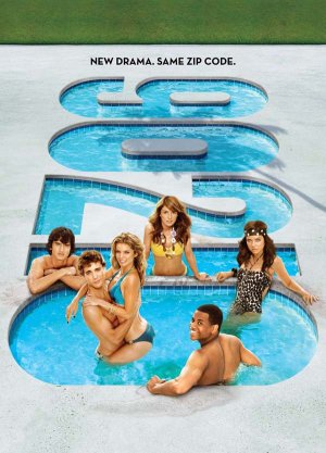 90210  -  24" x  33" - Cast Poster  -  1